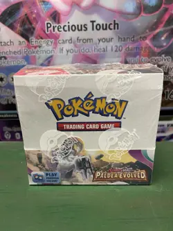 POKEMON TCG SWORD SHIELD SWSH PALDEA EVOLVED FACTORY SEALED 36 PACK BOOSTER BOX - Image 1