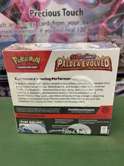 POKEMON TCG SWORD SHIELD SWSH PALDEA EVOLVED FACTORY SEALED 36 PACK BOOSTER BOX - Image 3