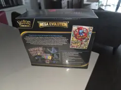 POKEMON CENTER TCG MEGA EVOLUTION SEALED ELITE TRAINER BOX ETB LUCARIO - Image 3