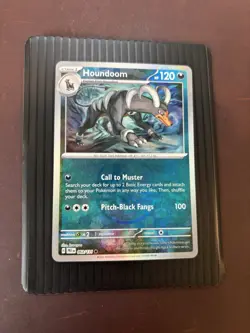 Houndoom 063/131 (Master Ball Pattern) Pokemon TCG Prismatic Evolutions Holo NM - Image 2