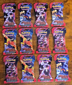 Pokemon Destined Rivals Sleeved Booster Pack LOT of 12 Sealed Packs 167152_1 - Image 1