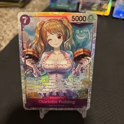 Charlotte Pudding PRB02-010 SR ONE PIECE Card The Best 2 - ONE PIECE ENGLISH - Image 1