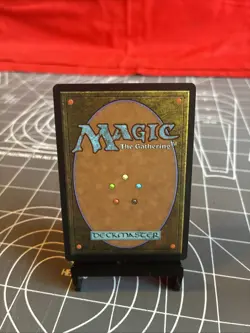 Vintage 1997 MTG Tempest Wasteland Card NM - Image 2