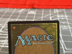 Vintage 1997 MTG Tempest Wasteland Card NM - Image 3