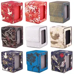 100 Trading Card Deck Box Holder Card Carrying Organiser Case MTG TCG Board Game - Image 1