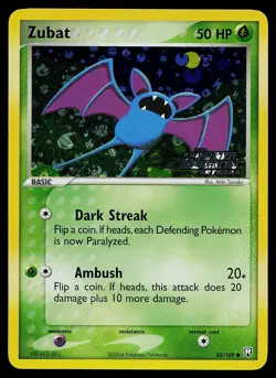 Pokemon Card - Zubat Team Rocket Returns 82/109 Reverse Holo Stamped - Image 1
