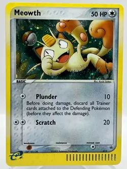 Meowth #013 Nintendo Black Star Promo Tin 2003 Holo Rare Pokemon TCG Card - Image 1