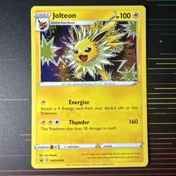 Jolteon SWSH094 - SWSH Black Star Promo - Pokemon Card - Near Mint - Image 1