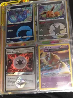 pokemon cards lot binder Holos Full Arts Trainer Jumbo W Ho Oh Binder Pikachu - Image 3