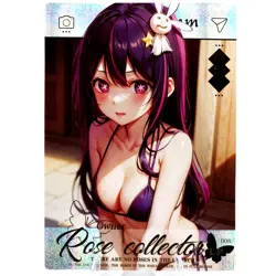Ai LP - Limited Edition - Oshi no Ko - Goddess Story Anime Waifu Trading Card - Image 1