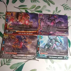 Rare Future Card Golden Buddy Champion Box World Dragon Set Buddyfight - Image 1
