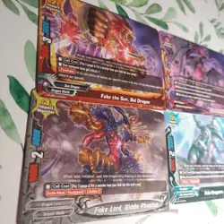 Rare Future Card Golden Buddy Champion Box World Dragon Set Buddyfight - Image 2