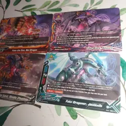 Rare Future Card Golden Buddy Champion Box World Dragon Set Buddyfight - Image 3
