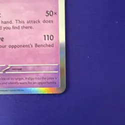 Gengar Scarlet Violet 151 EN 094/165 Holo Rare Tomokazu Komiya Pokemon Card NM - Image 4