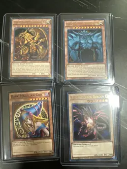 Egyptian God Cards Ra Obelisk LDK2 With Red Eyes Limited Edition Ultra Rare - Image 1