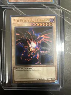 Egyptian God Cards Ra Obelisk LDK2 With Red Eyes Limited Edition Ultra Rare - Image 4
