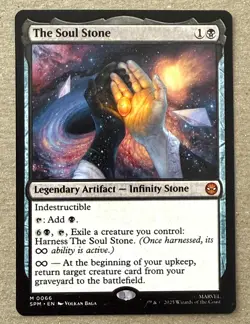 MTG - THE SOUL STONE - Magic the Gathering Marvel's Spider-Man Regular 66 0066 - Image 1