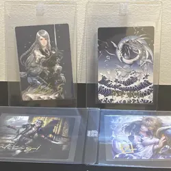 MTG Final Fantasy Art Series Together Forever Gold Stamp 32/53 - Lot - Image 1