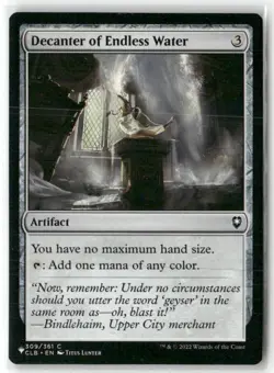Decanter of Endless Water The List MTG Magic NM - Image 1