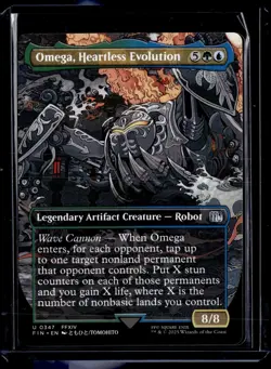 Omega, Heartless Evolution - 347 - FIN - NM - MTG Magic the Gathering - Image 1