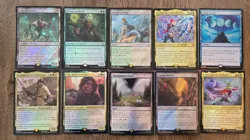 MTG Magic the Gathering Collection Lot 100 Rares/Mythics w/ 10 Foils NM #107 - Image 1