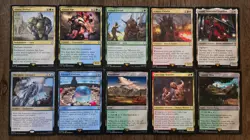 MTG Magic the Gathering Collection Lot 100 Rares/Mythics w/ 10 Foils NM #107 - Image 2