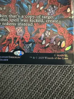 MTG Marvel's Spider-Man Rite of Replication (Borderless) Mythic Foil # 0014 - Image 3