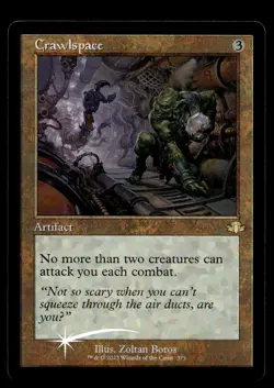 Crawlspace (Retro Frame) 375 Foil R Dominaria Remastered - Image 1