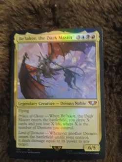 Be'lakor, the Dark Master (Surge Foil) Universes Beyond: Warhammer 40000 Foil - Image 1