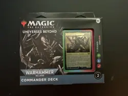 MTG Magic The Gathering Warhammer 40,000 Tyrannid Swarm SEALED Commander Deck - Image 1
