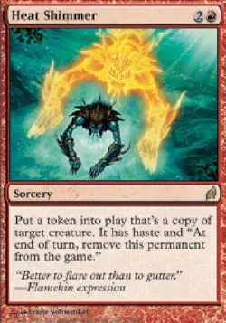 HEAT SHIMMER X4 4 4X Lorwyn MTG Magic the Gathering Cards DJMagic - Image 1