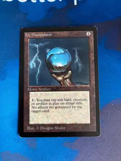 1x MTG Icy Manipulator Beta Edition Magic: The Gathering Light Play - Image 1