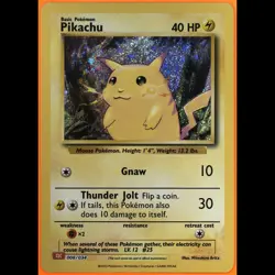 TAG 9.0 MINT Pikachu Ultra Rare 2023 Pokemon Pokemon TCG Classic #008/025 - Image 3