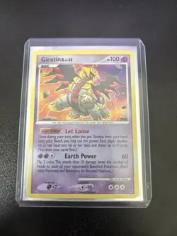 Giratina Lv. 55 9/127 Holo Foil Rare Platinum 2009 Pokemon Card - Image 1