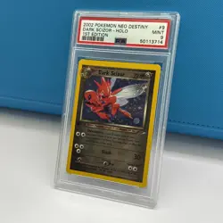 2002 Pokemon Neo Destiny #9 Dark Scizor Holo 1st Edition PSA 9 - Image 1
