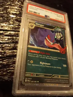 2024 Pokemon Trick or Trade Gengar 057/091 PSA 10 Pumpkin head Graded Slab - Image 2