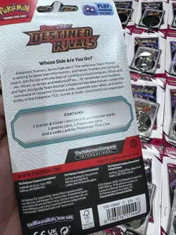 Pokemon TCG: Scarlet & Violet - Destined Rivals Checklane Blister - Eevee X 36 - Image 3