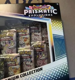 Pokemon Lucario Ex & Tyranitar Ex Premium Collection Prismatic Evolutions - Image 2