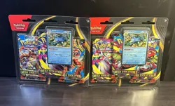 2 Pokemon Mega Evolution Golduck Blister Pack Sealed (6 Packs) - Image 1