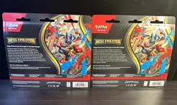 2 Pokemon Mega Evolution Golduck Blister Pack Sealed (6 Packs) - Image 2