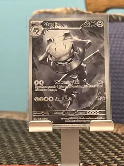Steelix 150/132 Illustration Rare Pokemon Mega Evolution NM - Image 1