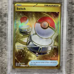 2023 Pokemon 151 Switch 206/165 Hyper Rare PSA 9 MINT MEW EN Trainer - Image 5