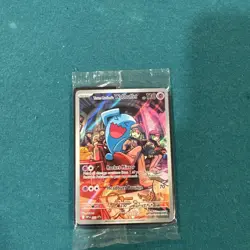 Pokemon Destined Rivals Sealed Promo Card #203 Team Rocket’s Wobbuffet - Image 1