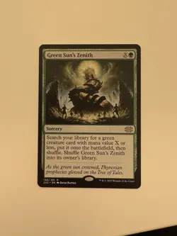 Green Sun's Zenith - Magic Card - Image 1