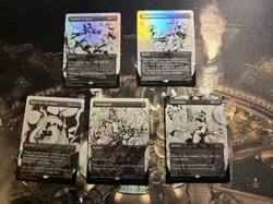 Spider-Man Venom Secret Lair Drop Inks Series Inked Foil Magic No Bonus Card - Image 1
