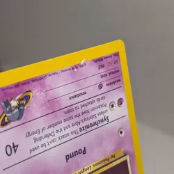 Sabrina’s Abra Promo 19 Black Star Promo WOTC Pokemon Card TCG - Image 3
