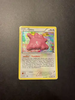 Pokemon TCG Ditto Holo Card Boundaries Crossed 2012, #108/149 - Image 1