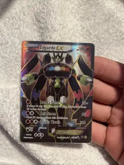 Zygarde EX Full Art Holo Rare Pokemon Card TCG Alternate 054a/124 - Image 1