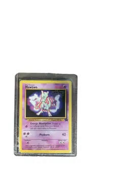 Pokemon TCG Mewtwo #3 WB Kids Presents the First Movie Card - Image 1
