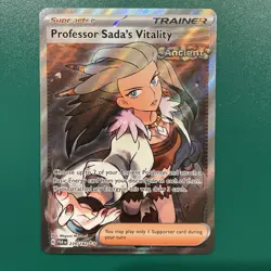 Professor Sada's Vitality 239/182 Paradox Rift FA Ultra Rare Holo Pokemon Card - Image 1